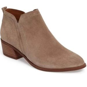 Franco Sarto Paivley Sandstone Suede Booties